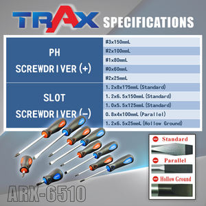 ARX-6510 Jeu de tournevis combinés 10 pièces - Product Image 4