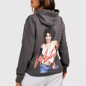 Sweat à capuche graphique avec logo personnalisé pour hommes femmes pull en molleton de coton pour l'image de marque, les promotions ou les ventes au détail - Product Image 2