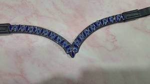 Peines de curry Mega Bling hechos a mano para caballos, cristales personalizables de la mejor calidad, diamantes de imitación, todos los tamaños disponibles - Product Image 4