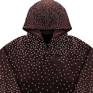 Sudadera Informal con Pedrería Brillante, 100% Algodón, Moderna y Cómoda para Uso Diario en Invierno - Product Image 4