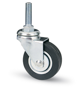 Ruota Girevole per Mobili Art.160b Diametro 60 mm - Perno M8x30 - Product Image 1