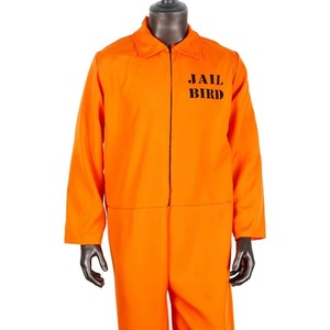 <span class=keywords><strong>Costume</strong></span> Unisex di Halloween in <span class=keywords><strong>Costume</strong></span> prigioniero rosso arancione tuta da salto volante uomo Serial Killer Cosplay uniforme film Horror - Product Image 6