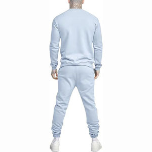 2025 Vente en gros de survêtement d'hiver décontracté pour homme de qualité supérieure, léger, uni, respirant, en polaire, unisexe, 100% polyester, 2 en 1 - Product Image 4