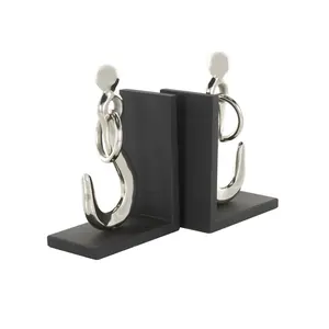 Modern Aluminium Gold-Plated 3D Adjustable <b>Book</b> Stand & Holder for Home Office Antique Feng Shui Sculpture by Zahid Exports - Product Image 5