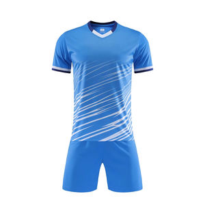 Maillots de football pour adultes avec impression par transfert thermique Nom du joueur Tenue de football pour hommes Séchage rapide Respirant Vêtements de sport d'équipe Uniforme Haut - Product Image 1