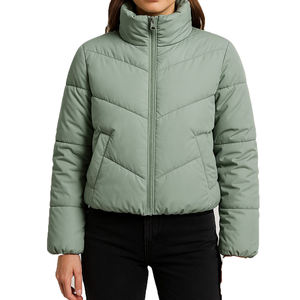 Veste matelassée pour femme en duvet en gros, vente chaude, haute qualité, nouveau style, meilleur style, veste matelassée pour femme respirante - Product Image 2