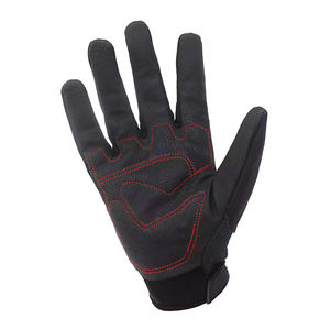 Gants de course de vélo unisexe de haute qualité Protection UV avec fonction d'écran tactile d'impression de logo personnalisé en spandex pour hommes - Product Image 3