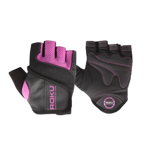 Factory-Made High Quality Leather Sports Cycling <b>Gloves</b> Custom Logo Printing Non-Slip Hand <b>Grips</b> Adjustable Wrist Strap - Product Image 3
