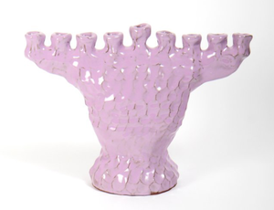 Clásico religioso plata 7 rama templo portavelas Menorah Iglesia Menorah hecho a mano portavelas fabricante - Product Image 4