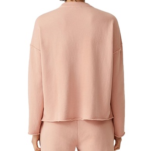 Suéter de Punto Estampado de Invierno para Mujer, Cuello Redondo, Felpa, con Opciones Personalizables Ecológicas de Algodón Orgánico - Product Image 5