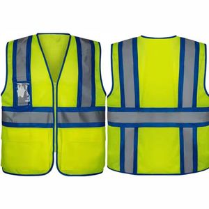 Chaleco DE TRABAJO transpirable de alta calidad con múltiples bolsillos Técnica lavada de 5 dimensiones Servicio OEM disponible - Product Image 4