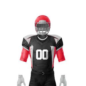 La mejor calidad personalizada 100% poliéster uniforme de fútbol americano de alta calidad precio razonable uniforme de fútbol americano personalizado - Product Image 4