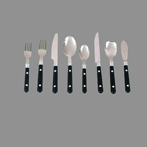 Wholesale High Quality Luxurious Stylish Cutlery Set Handicraft Metal Desert Spoon and <b>Fork</b> Pure Metal Flatware Sets - Product Image 1