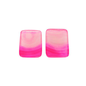 พลอยสีชมพูอัญมณีชุด46.65แยกคู่สำหรับทำเครื่องประดับอัญมณีหลวมสำหรับทำต่างหู - Product Image 4