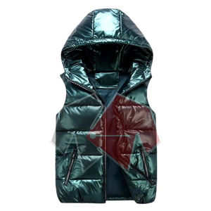 เสื้อกั๊กกันลมกันน้ำกันลมสำหรับผู้ชายเสื้อแขนกุดผู้ชายเสื้อกั๊กบุขนแกะน้ำหนักเบา - Product Image 2