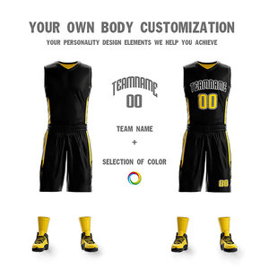 Ropa deportiva Buena calidad Adultos Diseño superior BSCI, poliéster, ropa deportiva Camisetas de baloncesto Hombres Conjuntos de uniformes de baloncesto - Product Image 4