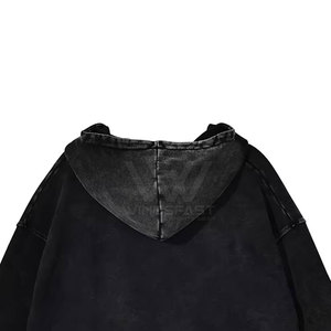 Diseño personalizado al por mayor Basics Men Acid Wash Hoodies Mejor calidad Precio barato Basics Men Acid Wash Hoodies - Product Image 5