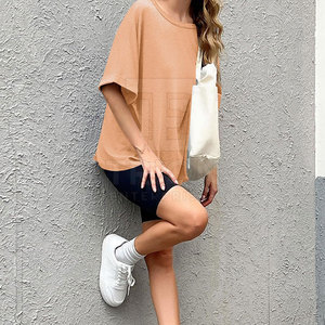 Service OEM, prix de gros, t-shirt oversize pour femmes, nouveau style, t-shirt oversize pour femmes sur mesure, t-shirt oversize à séchage rapide - Product Image 6