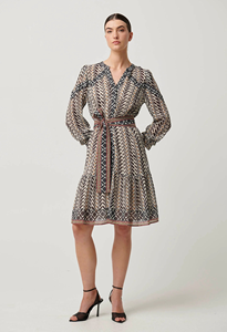 2025 Vestido largo de punto de ganchillo personalizado otoño manga larga de punto ceñido al cuerpo mujeres Vespids mujer solapa Vintage vestidos vestido de seda - Product Image 2