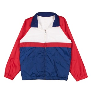 Chaqueta Cortavientos Vintage Multicolor de Primavera, Chaqueta de Alta Calidad con Parches para Hombre, Anorak con Capucha - Product Image 1