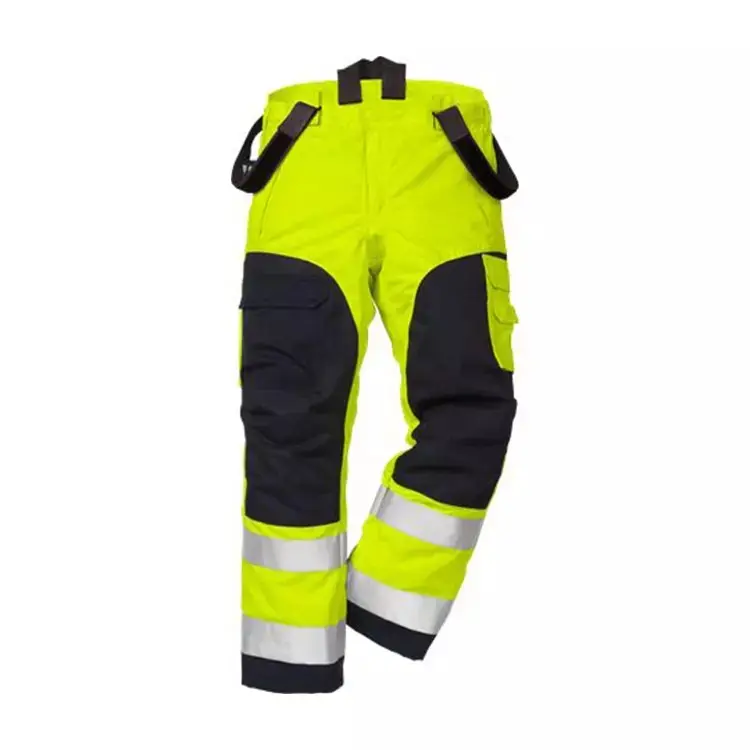 Hochwertige Fracht hose Männer Sicherheit Arbeits kleidung Reflektierende Sicherheits kleidung Sicherheits kräfte Uniform Cargo Pants Arbeits hose für Männer