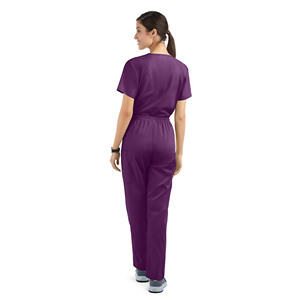 Offre Spéciale – Ensembles de Blouses et Pantalons d'Infirmière à Manches Courtes à Séchage Rapide avec LOGO Imprimé – Uniformes de Clinique en Polyester/Coton Unisexe Personnalisables - Product Image 2