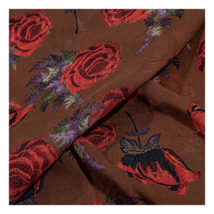 Haute Qualité Indien Coton Georgette Imprimé Tissu Stock Rouleau Textile pour Pantalon Chemises Rideaux Tissu En Gros Personnaliser Usa - Product Image 3