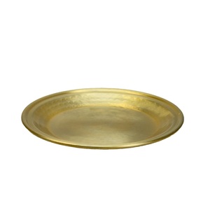Nouveau plateau de service décoratif en aluminium dans un design attrayant Utilisation pour les maisons et les hôtels Plateau de service en aluminium nouveauté - Product Image 1