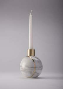 Fantástico nuevo soporte de cerámica blanca con forma de círculo, portavelas de luz de té con forma personalizada a precio competitivo - Product Image 5