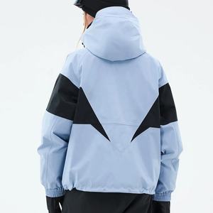 Chaqueta de esquí de invierno informal de alta calidad, sudaderas con capucha para snowboard, cuello levantado personalizado, cierre de cremallera, decoración, ¡Venta caliente! - Product Image 6