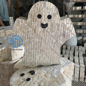 Nuevo diseño, superventas, fantasma de nácar para decoración de Halloween, fantasma de concha de mosaico único hecho en Vietnam - Product Image 2