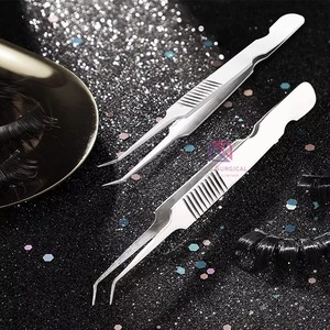 Pinzas para Pestañas Reutilizables de Acero Inoxidable de Primera Calidad |   Aplicador de Belleza Duradero y Cómodo para Salón Profesional y Maquillaje - Product Image 6