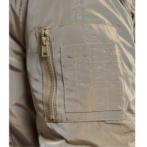 Fabricant OEM Blouson d'aviateur 100% coton de haute qualité avec broderie de logo personnalisé prix pour hommes - Product Image 5