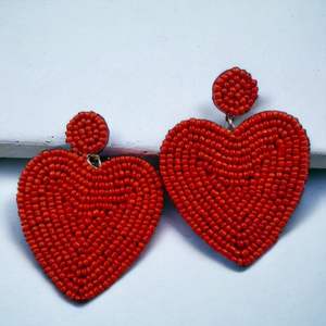 Pendientes de Estilo Bohemio con Cuentas y Detalles Finos, Pendientes de Cuentas Hechos a Mano Únicos para Mujer - Product Image 4