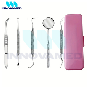 Antideslizante Durable Nueva llegada Calidad Premium Manual Acero inoxidable Kit de herramientas de higiene dental Tarifa al por mayor - Product Image 1