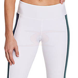 Mallas de mujer hechas a medida Nuevo estilo Patrón sólido Ropa de entrenamiento Cierre de cintura elástica Hecho en Pakistán - Product Image 6
