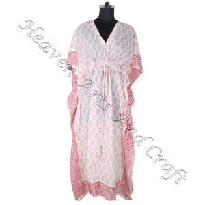 2025 soirée arabe dubaï Abaya longue robe de Style caftan fabricant de vêtements pour femmes concepteur indien coton imprimé robe Kimono - Product Image 3
