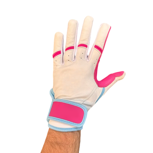 High Quality Professional Custom Leather Baseball Batting Gloves Ambidextrous Durable Hand Protection for Baseball/Softball - Product Image 5