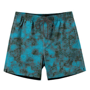 กางเกงขาสั้นเล่นกีฬาสำหรับผู้ชายกางเกงขาสั้นผ้ายืด4ทางกันน้ำแห้งเร็วเป็นมิตรกับสิ่งแวดล้อมพิมพ์ลายดิจิทัล - Product Image 6