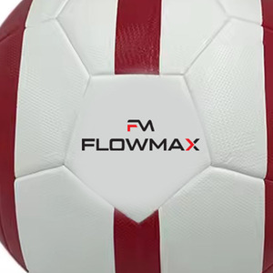 Flowmax Soccer English Match Football Bâton chaud sans couture et logo personnalisable fabriqué Ballons de football haut de gamme - Product Image 3