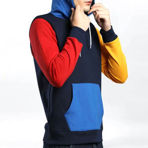 Sudaderas con Capucha para Hombre, 100% Algodón, Ropa Casual, Transpirable, Ecológica, Diseño con Bolsillos, Servicio OEM Personalizado - Product Image 2