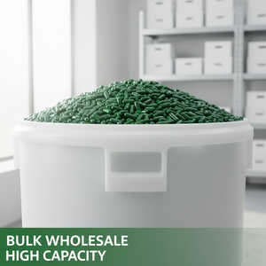 كبسولات سبيرولينا عضوية طبيعية من الطحالب الزرقاء الخضراء، غذاء فائق لدعم المناعة وإزالة السموم والطاقة وصحة مضادة للأكسدة - Product Image 1