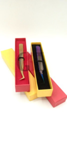 Style professionnel 90 degrés or Plasma et arc-en-ciel Plasma Boot Volume Extension de cils pince à épiler diamant Grip Instrument de beauté - Product Image 4