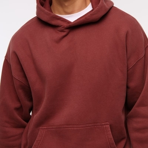 Unisex <b>Men's</b> Plus Size Heavyweight Fleece Hoodie Soft Cotton Oversized Street Pocket Design Winter Casual <b>Pullover</b> Hoodies - Product Image 3