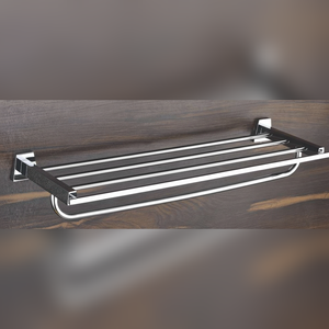 Porte-serviettes mural de qualité supérieure, nouvelle génération, vente chaude, antirouille, pour hôtel, fournisseur de porte-serviettes de salle de bain, gain de place - Product Image 1