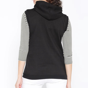 Meilleures ventes de débardeurs à capuche sans manches pour femmes, vêtements de sport décontractés pour la salle de sport, le yoga et le quotidien - Product Image 3