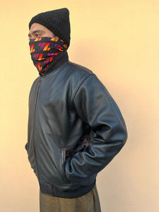 Vestes d'hiver en cuir véritable sur mesure en gros pour hommes et femmes, chaudes, isolées, vêtements de rue tendance, coupe-vent, veste Lazib Sports - Product Image 4