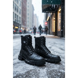 Stivali da neve da uomo neri - Product Image 1