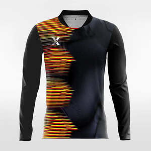 เสื้อเจอร์ซีย์ผู้ชาย โพลีเอสเตอร์ เป็นมิตรกับสิ่งแวดล้อม มีสินค้าในสต็อก รับผลิตโลโก้ตามสั่งจากโรงงานโดยตรง - Product Image 2