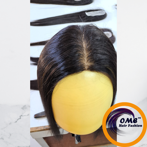 Silk Base Human Hair <b>Toupee</b> with Baby Hair Natural Looking Hair System - Product Image 6